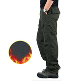 Pantalon cargo militaire polaire pour homme avec multipoche - Livraison offerte