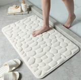 Tapis de bain effet pavé antidérapant  - Livraison offerte