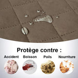 Plaid Impermeable - sur Canapé - Livraison Offerte