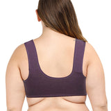 Soutien-gorge avec bouton à l’avant sans armature a imprimé floral - Livraison Offerte